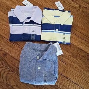 NWT Childrens Place bundle of boys polo's